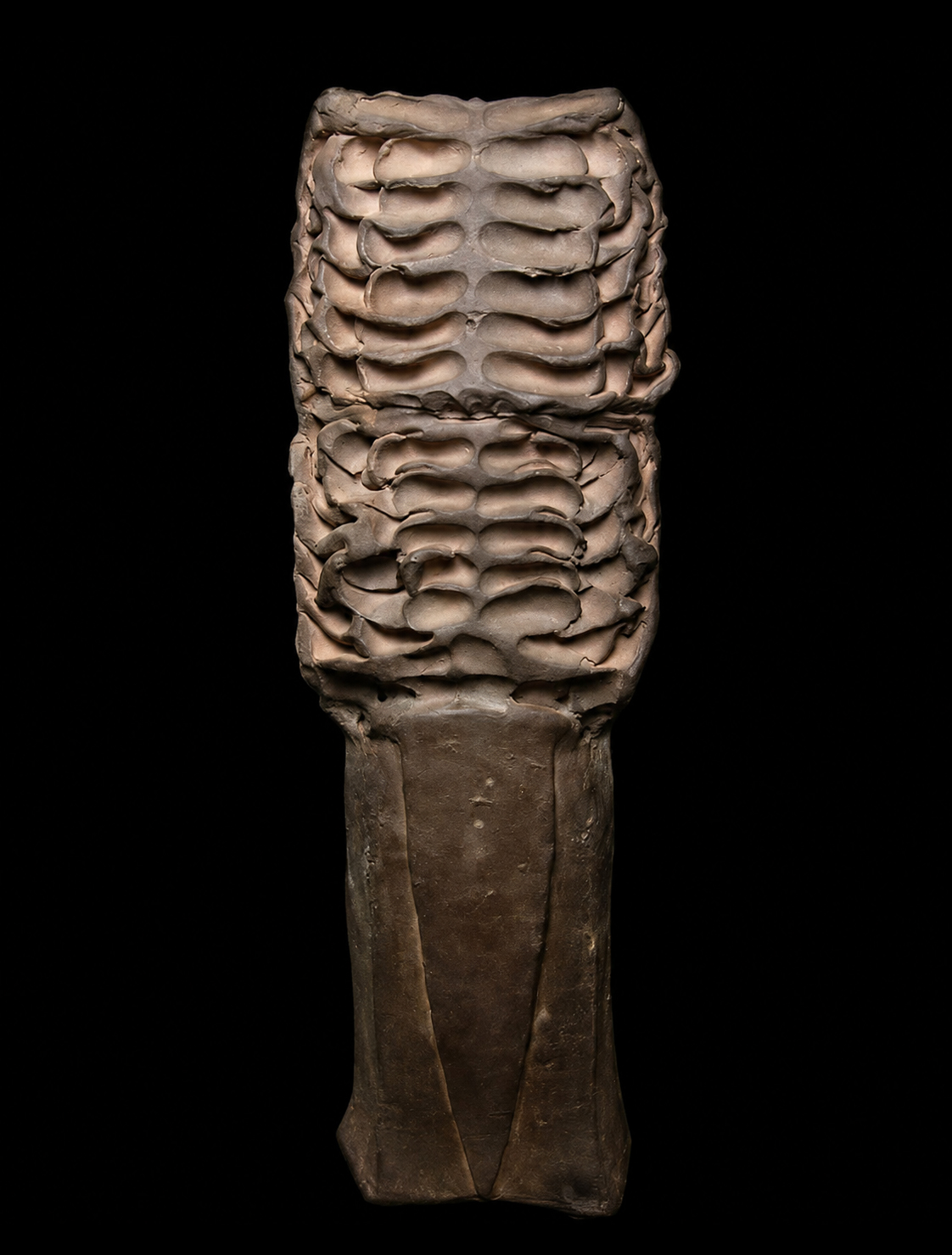 "Alphabet", ceramic sculpture