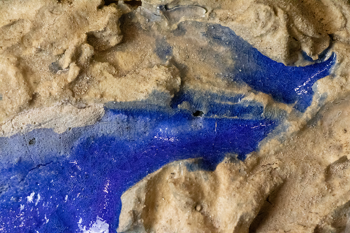 Nicolas-Pierre Réveillard, "Christ", ceramic